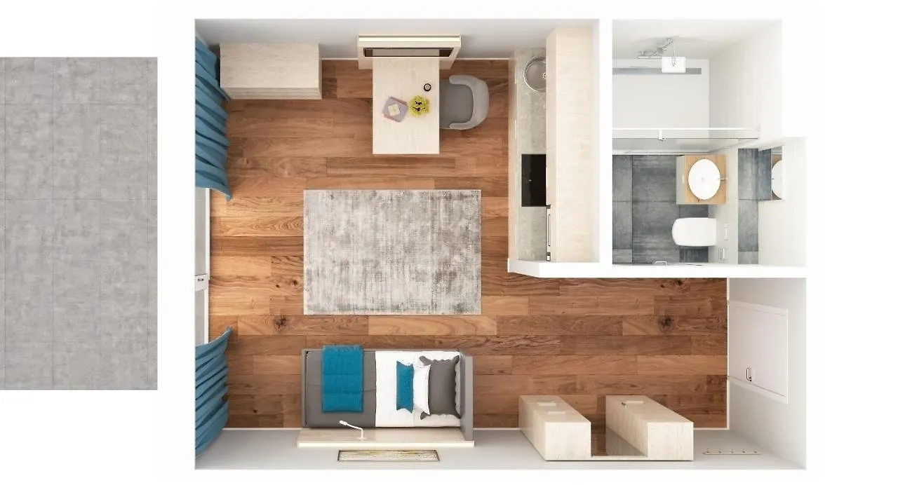Апарт отель Amper Art Boardinghouse Фюрстенфельдбрукк 3*,